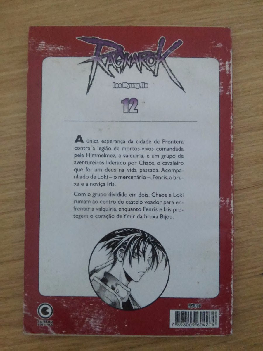 Hq Mangá Ragnarok Nº 12