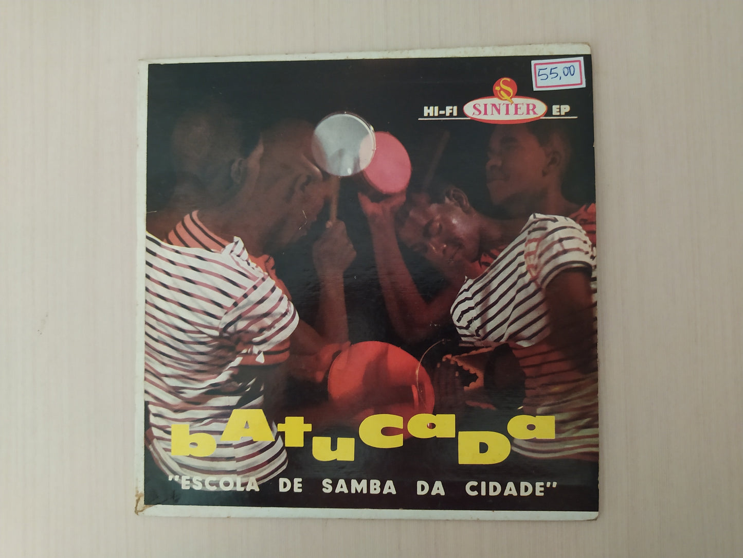 Lp Vinil Compacto Batucada Escola De Samba Da Cidade