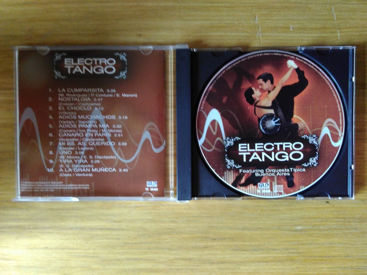 Cd Electro Tango Orquestra Tipica Buenos Aires