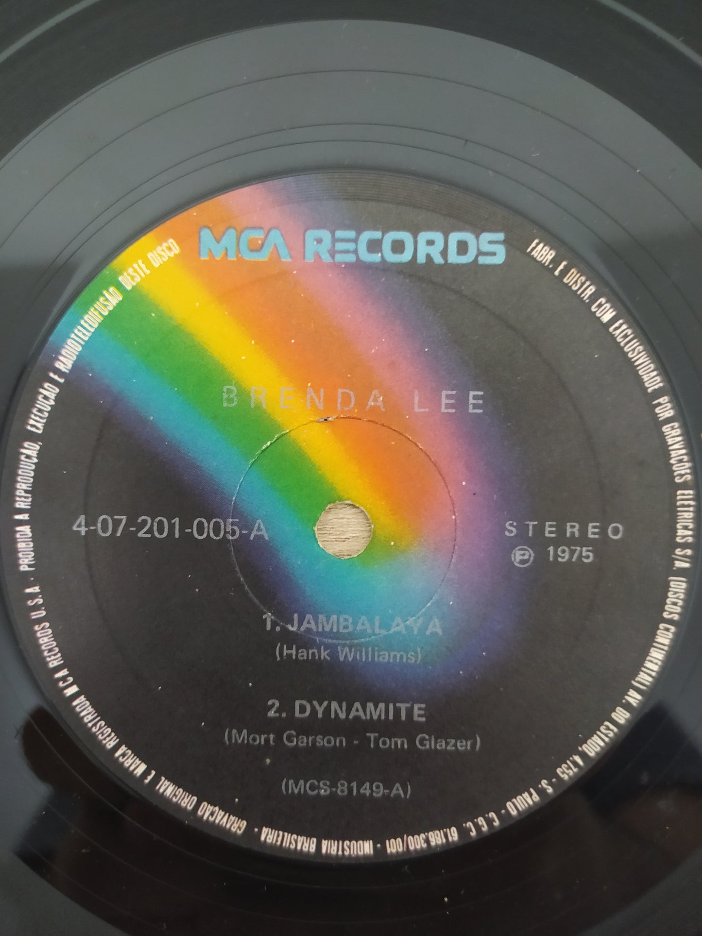Vinil Compacto Brenda Lee Jambalaya / Dynamite