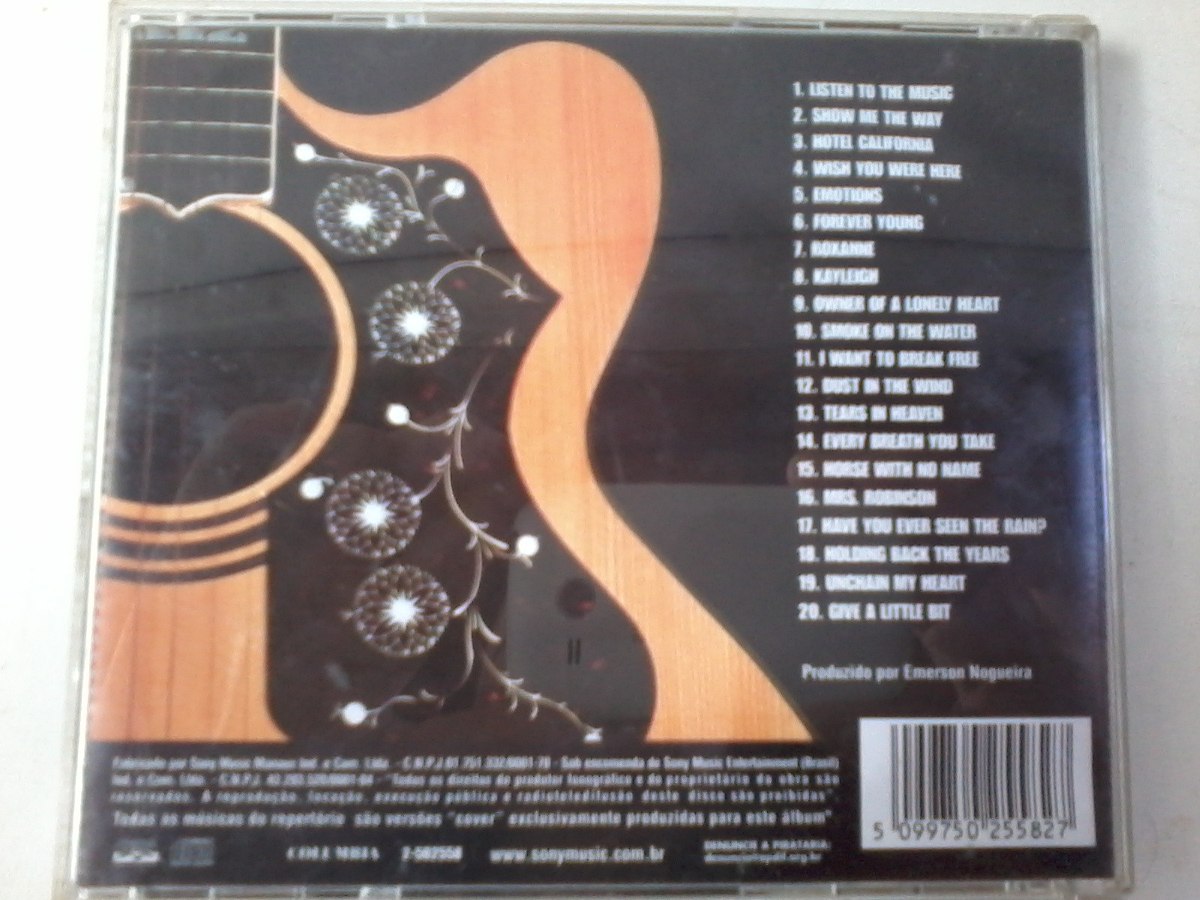 Cd Emerson Nogueira Versão Acústica
