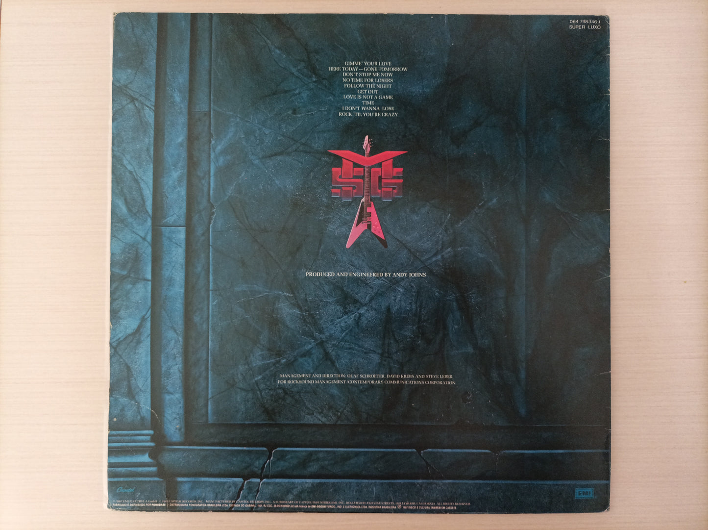 Lp Vinil McAuley Schenker Group Perfect Timing Com encarte