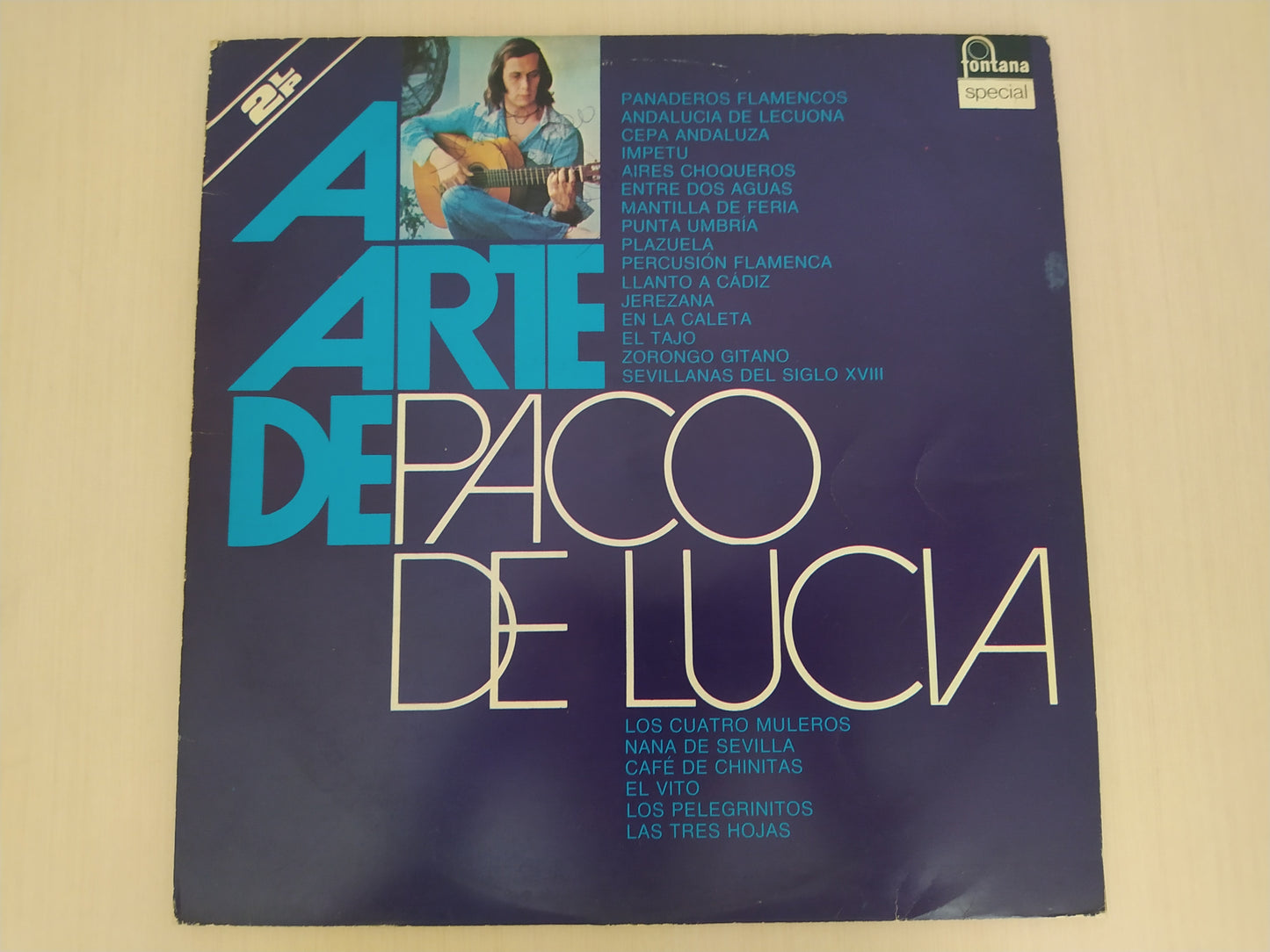 Lp Vinil Paco De Lucia A Arte De Duplo