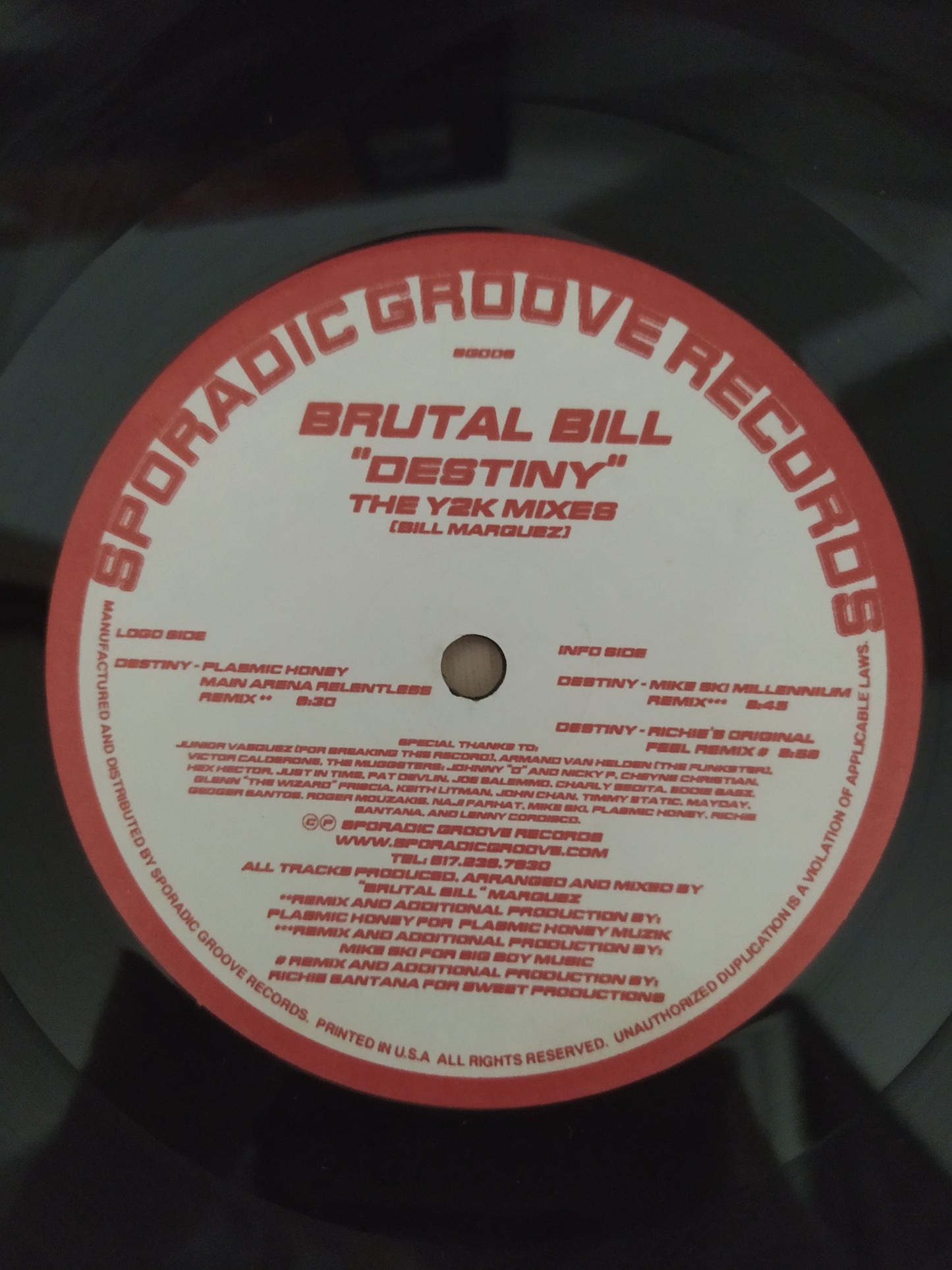 Lp Vinil Brutal Bill Destiny