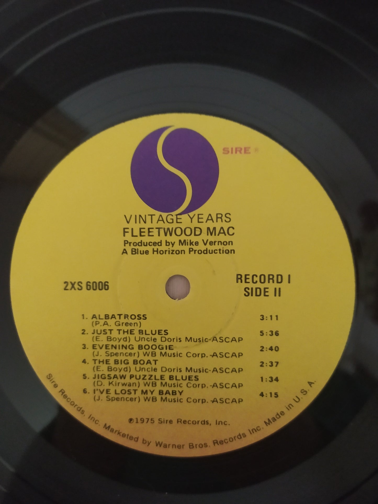 Lp Vinil Fleetwood Mac Vintage Years Duplo Importado