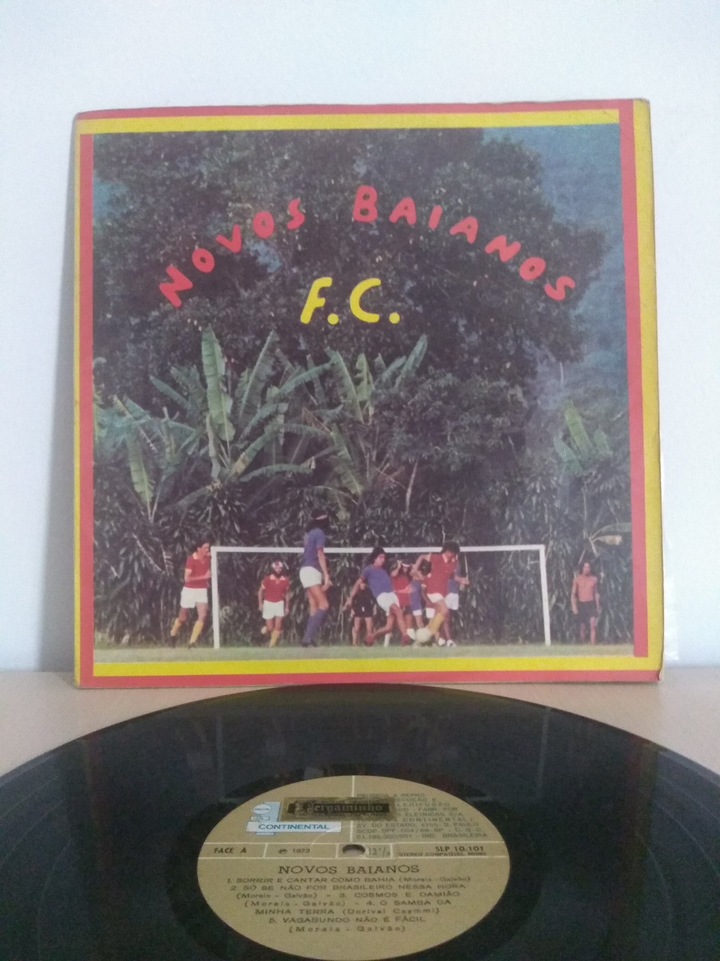 Lp Vinil Novos Baianos FC Capa Dupla Livreto