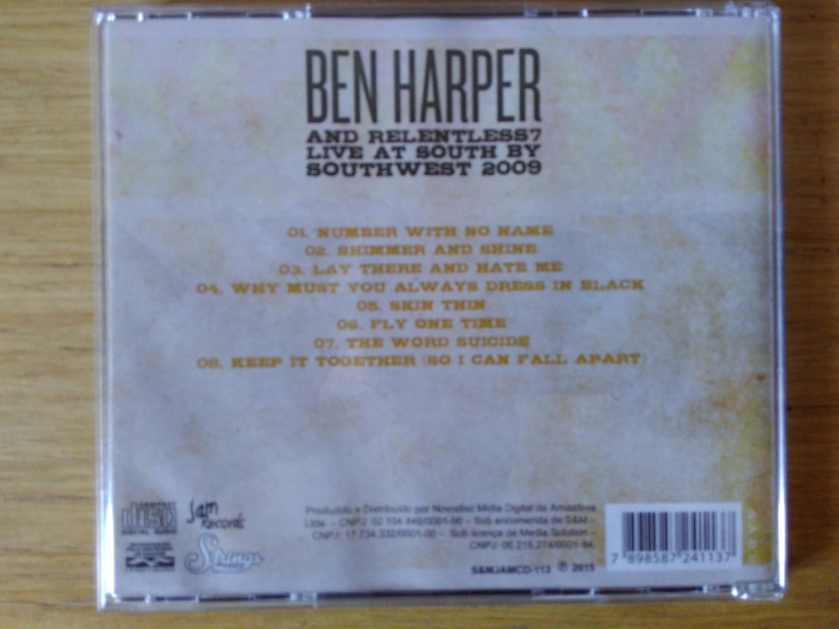 Cd Ben Harper Relentless7 South By Southwest 09