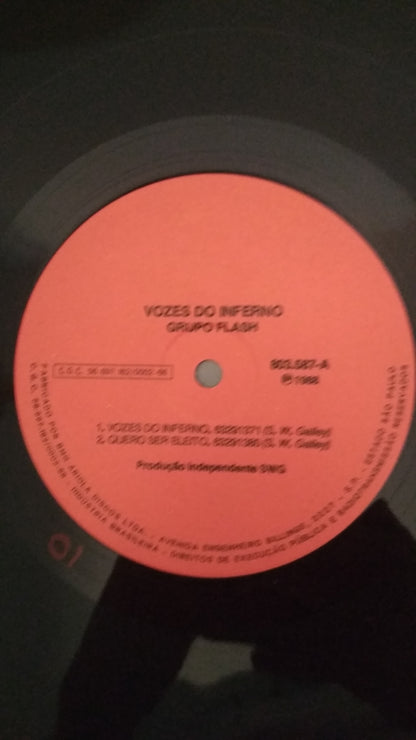Lp Vinil Flash Grupo Vozes do Inferno