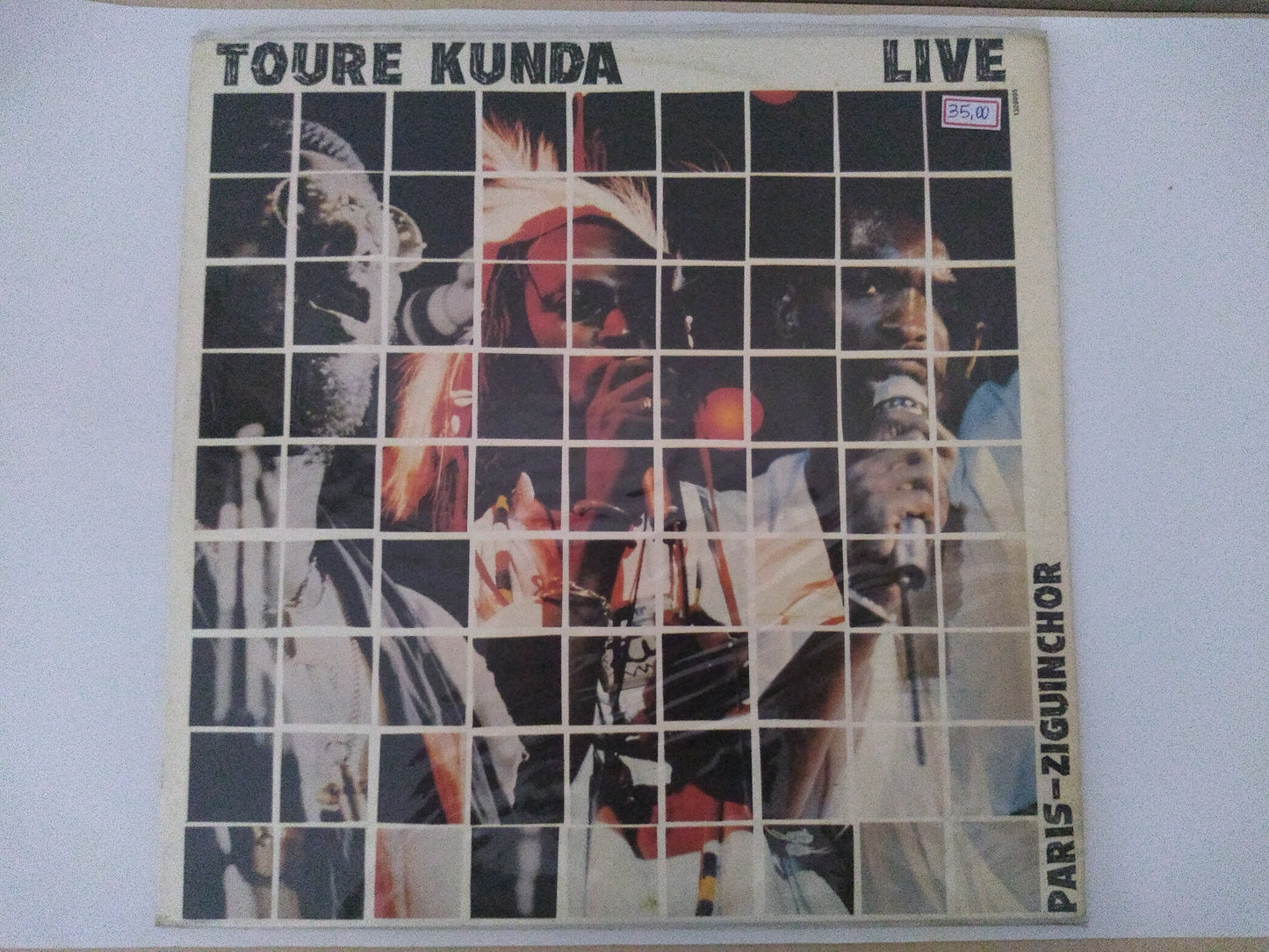 Lp Vinil Touré Kunda Live Paris Ziguinchor