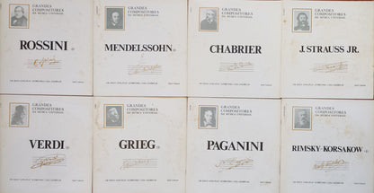 Lp Vinil Grandes Compositores Música Universal Românticos