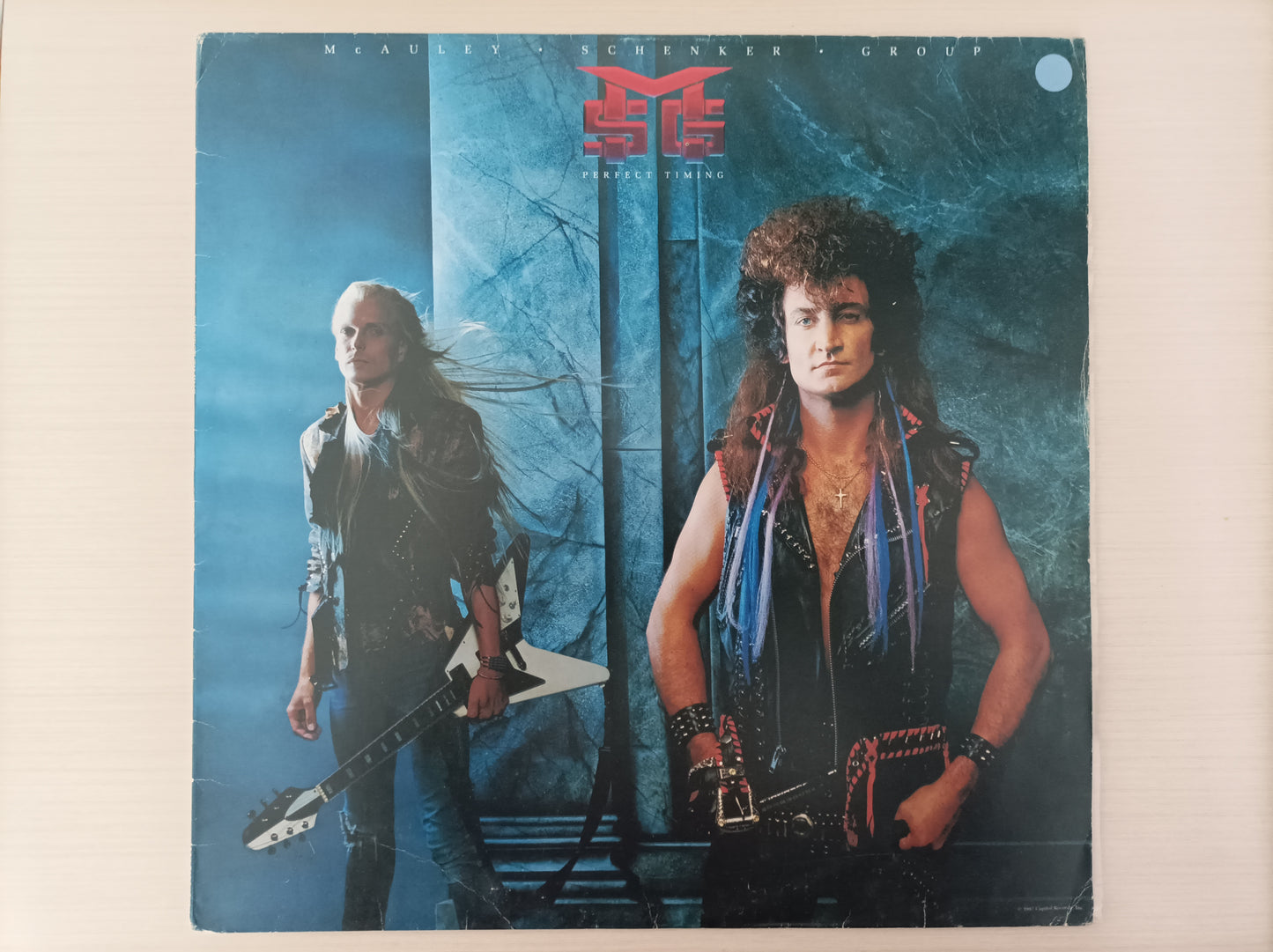 Lp Vinil McAuley Schenker Group Perfect Timing Com encarte