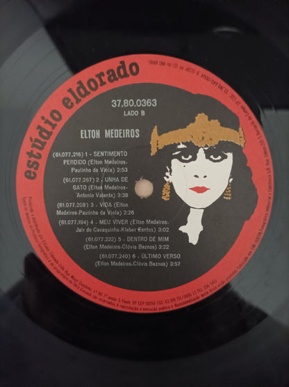 Lp Vinil Elton Medeiros 1980