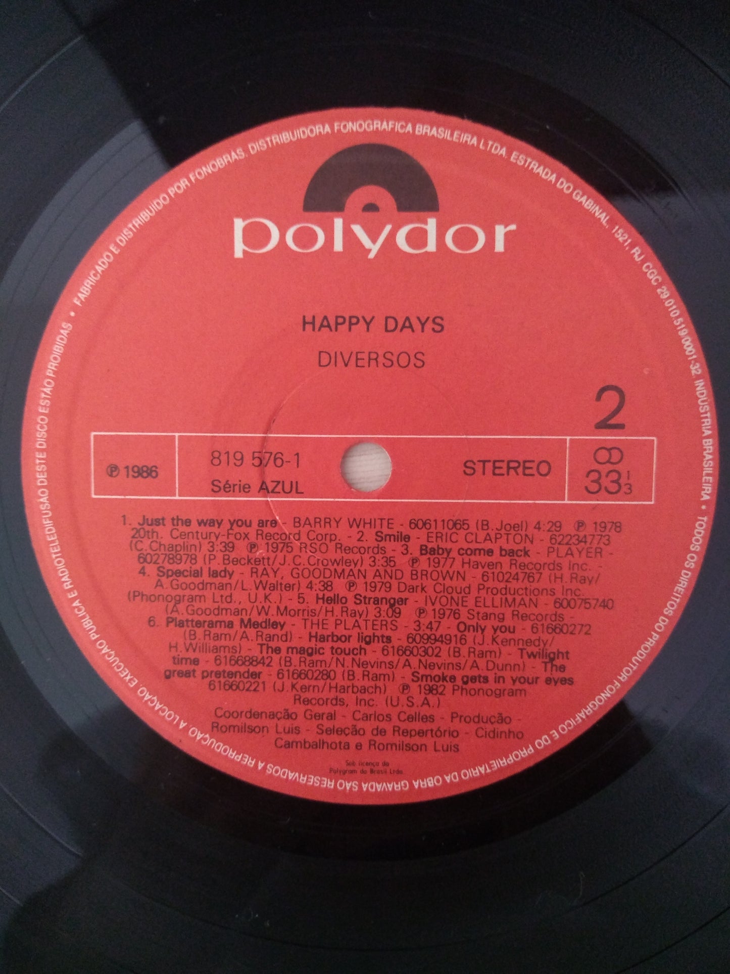 Lp Vinil Happy Days