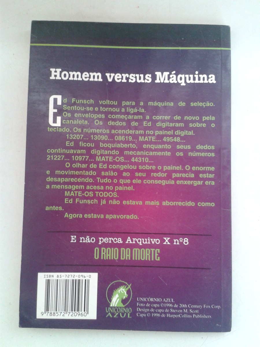 Livro Arquivo X A Verdade Está Lá Fora