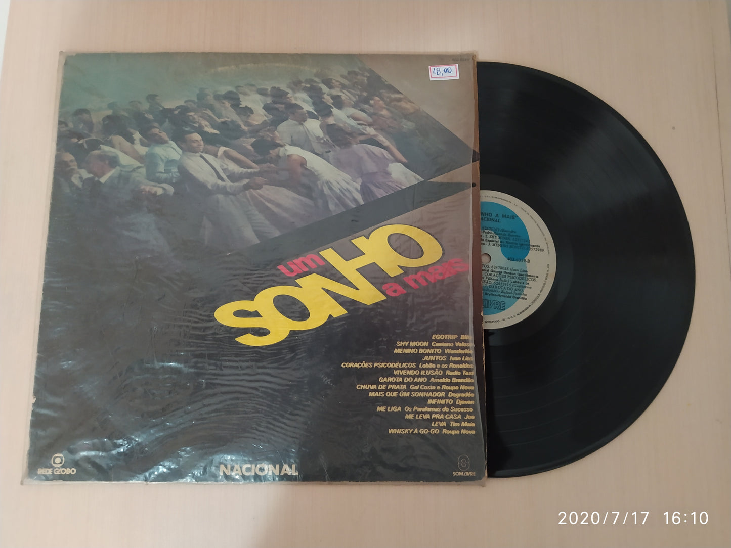 Lp Vinil Um Sonho A Mais