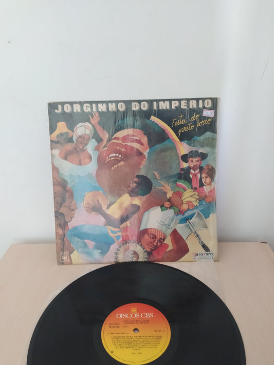 Lp Vinil Jorginho Do Imperio Festa Do Preto Forro
