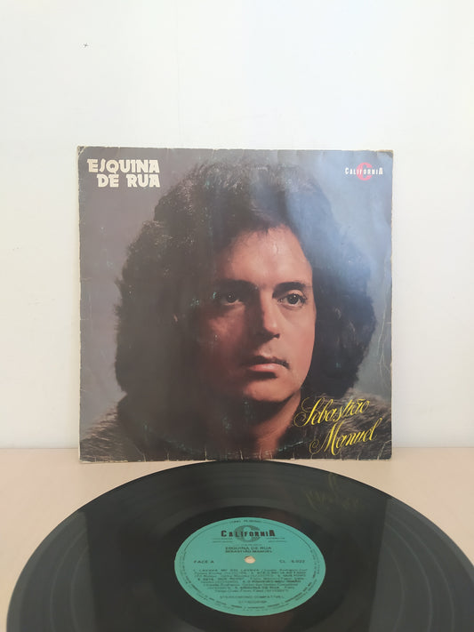 Lp Vinil Sebastião Manuel Esquina De Rua Autografado