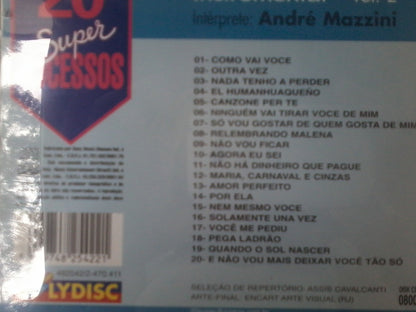 Cd Roberto Carlos Instrumental Vol. 2