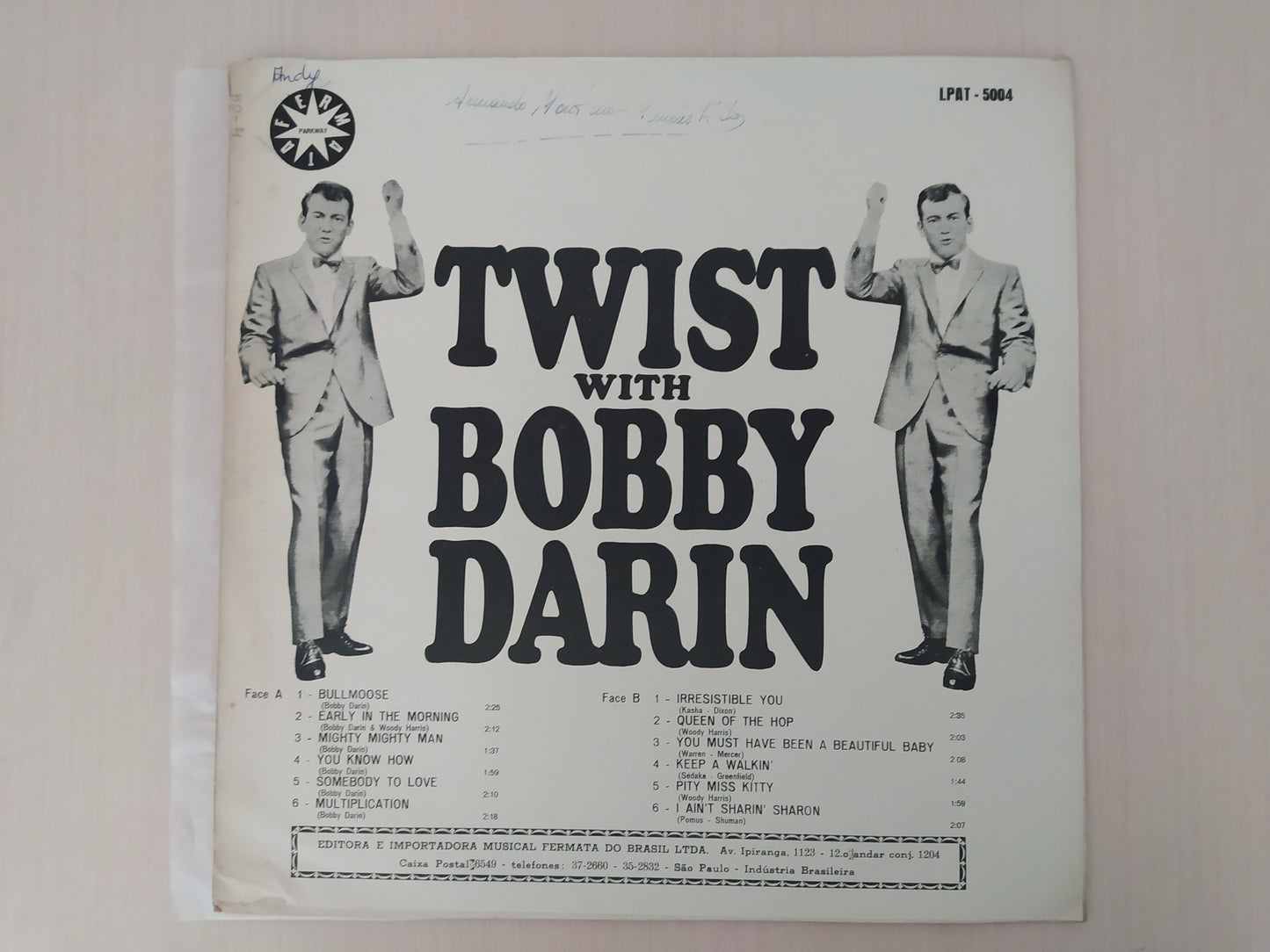 Lp Vinil Bobby Darin Twist With