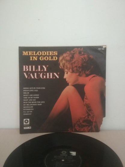 Lp Vinil Billy Vaughin Melodies in gold