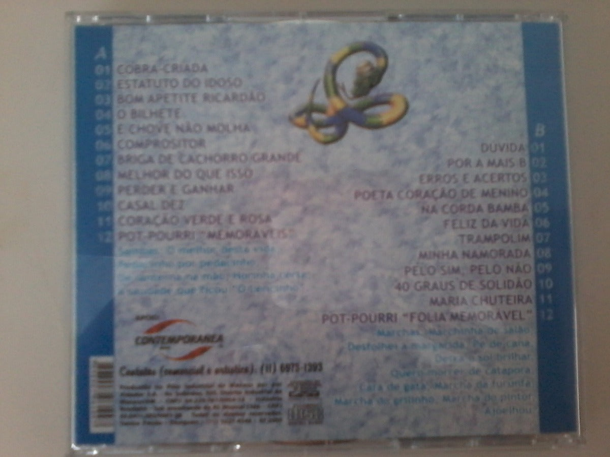Cd Elzo Autoral Cobra Criada Duplo