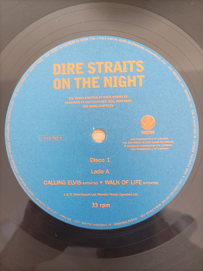 Lp Vinil Dire Straits On the night Duplo