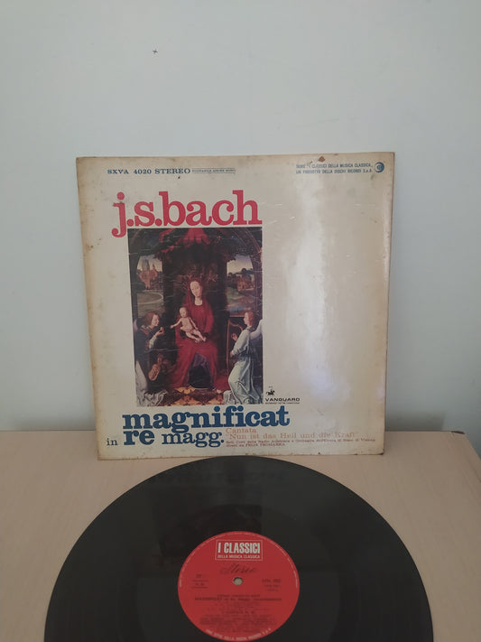 Lp Vinil J. S. Bach Magnificat In Re Magg