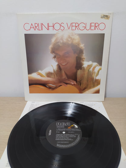 Lp Vinil Carlinhos Vergueiro 1986 Com Encarte