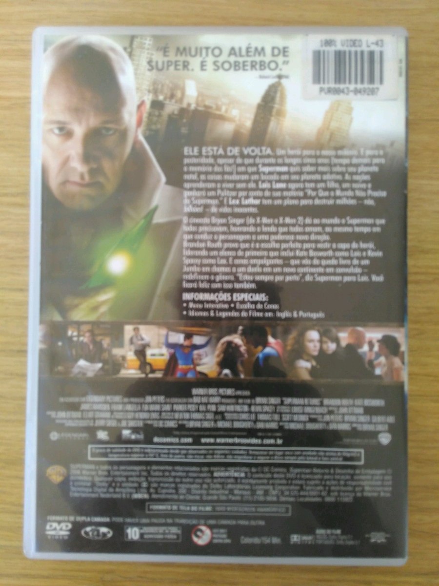 DVD - Superman O Retorno