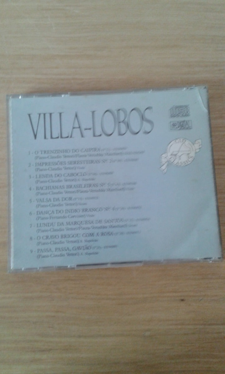 Cd Villa Lobos Cid Classics