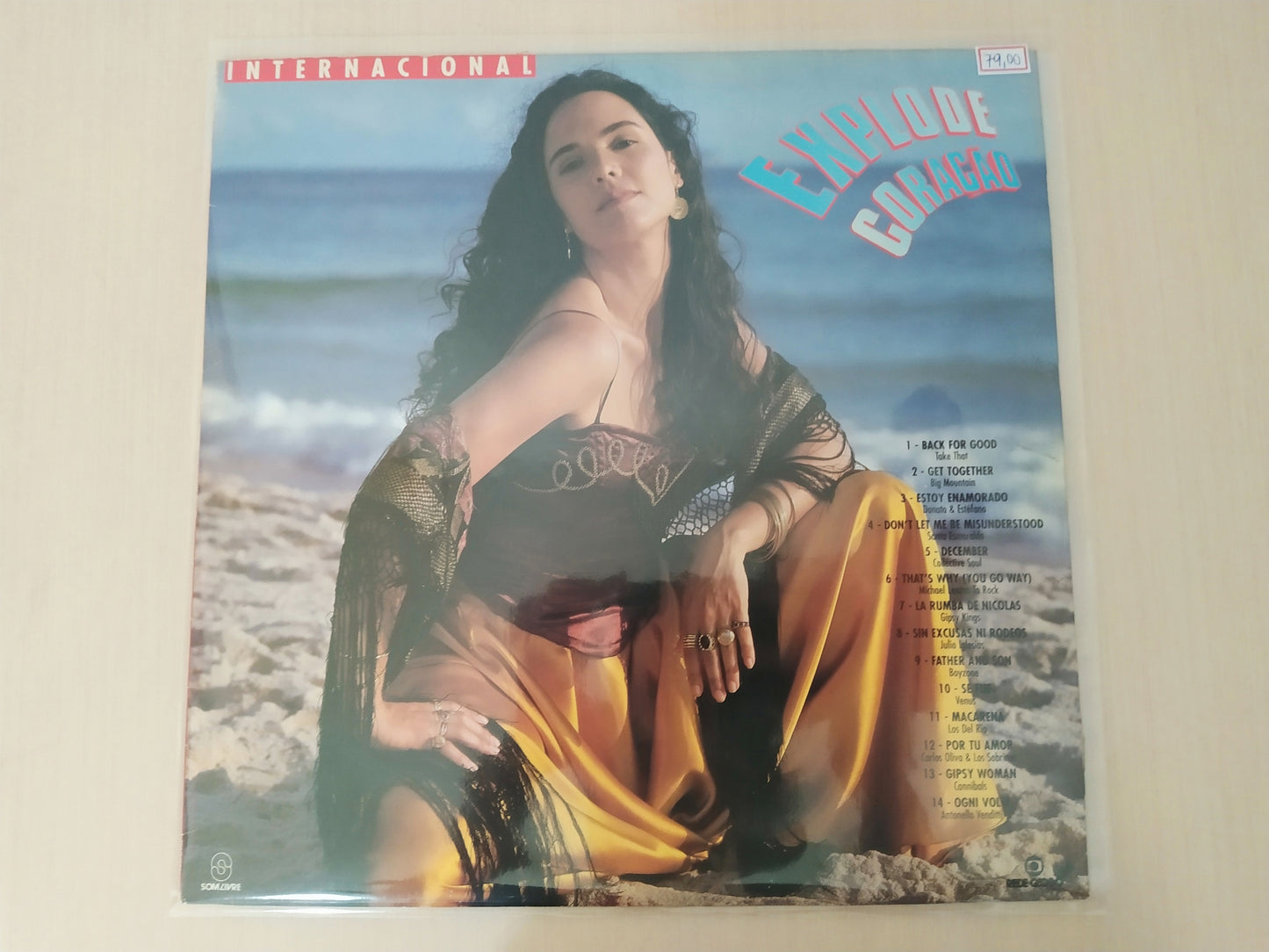 Lp Vinil Explode Coração Internacional