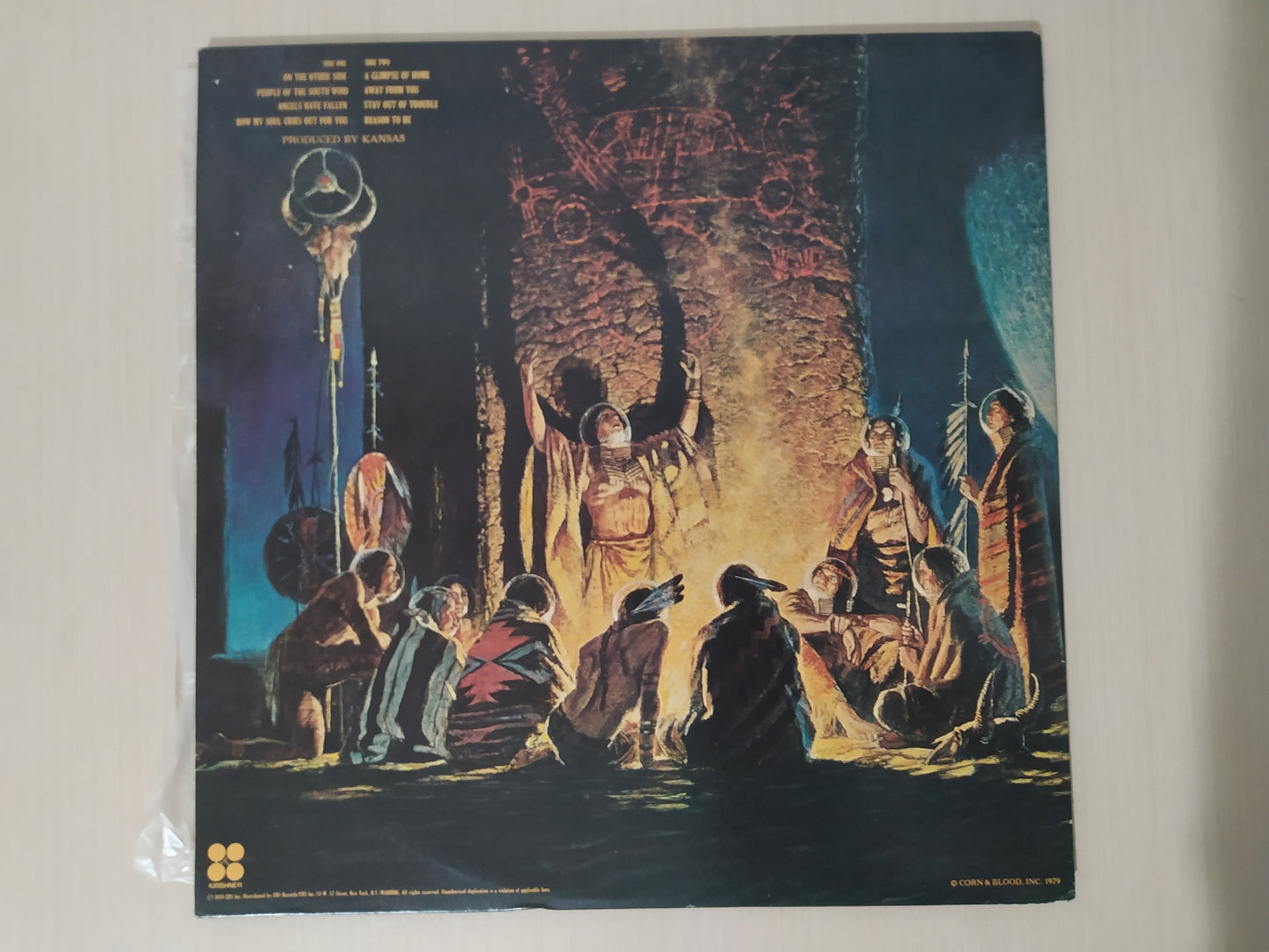 Lp Vinil Kansas Monolith Capa Dupla Com Encarte Importado