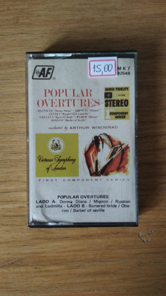 Fita K7 Popular Overtures Arthur Winograd