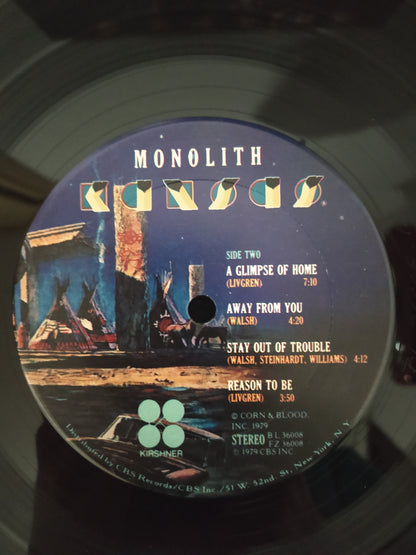 Lp Vinil Kansas Monolith Capa Dupla Com Encarte Importado
