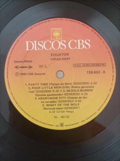 Lp Vinil Uriah Heep Equation