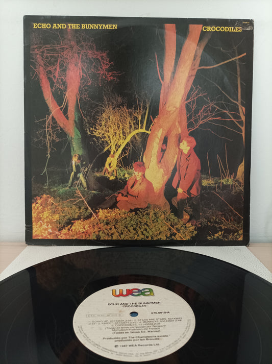 Lp Vinil Echo & The Bunnymen Crocodiles Com encarte
