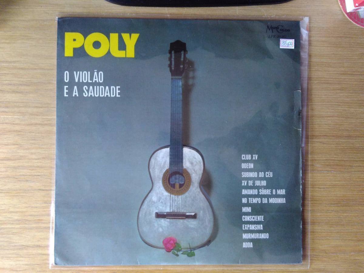 Lp Vinil Poly O Violão E A Saudade