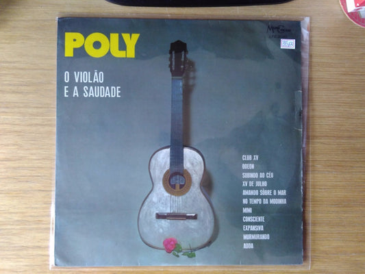 Lp Vinil Poly O Violão E A Saudade
