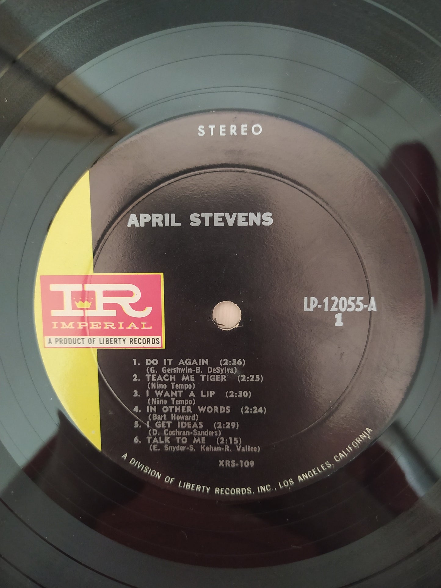 Lp Vinil April Stevens Teach Me Tiger! Importado