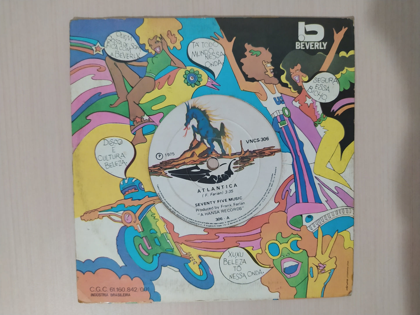 Lp Vinil Compacto Atlantica Seventy Five Music