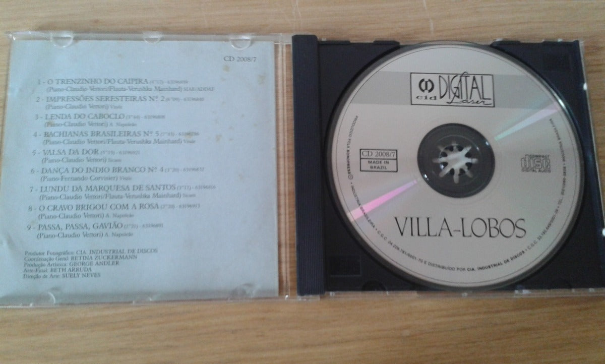 Cd Villa Lobos Cid Classics