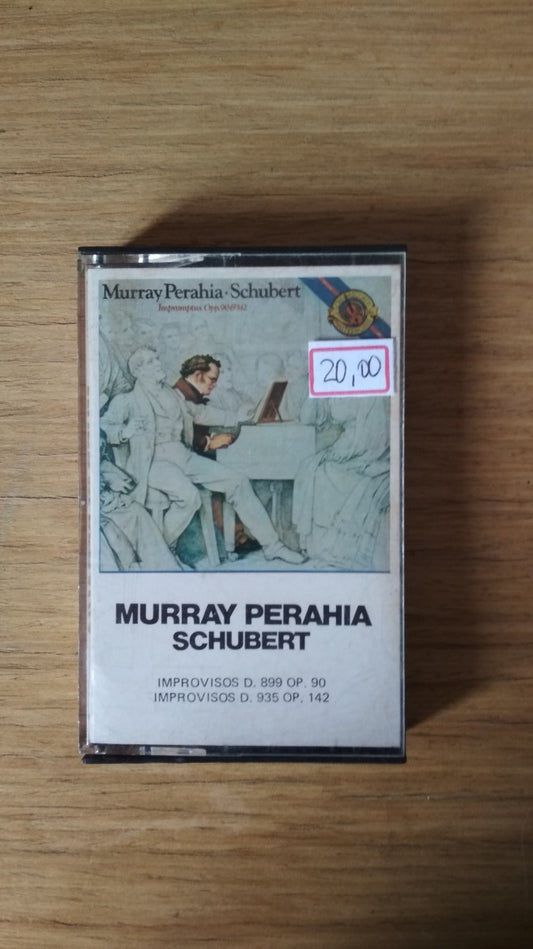 Fita K7 Murray Perahia Schubert