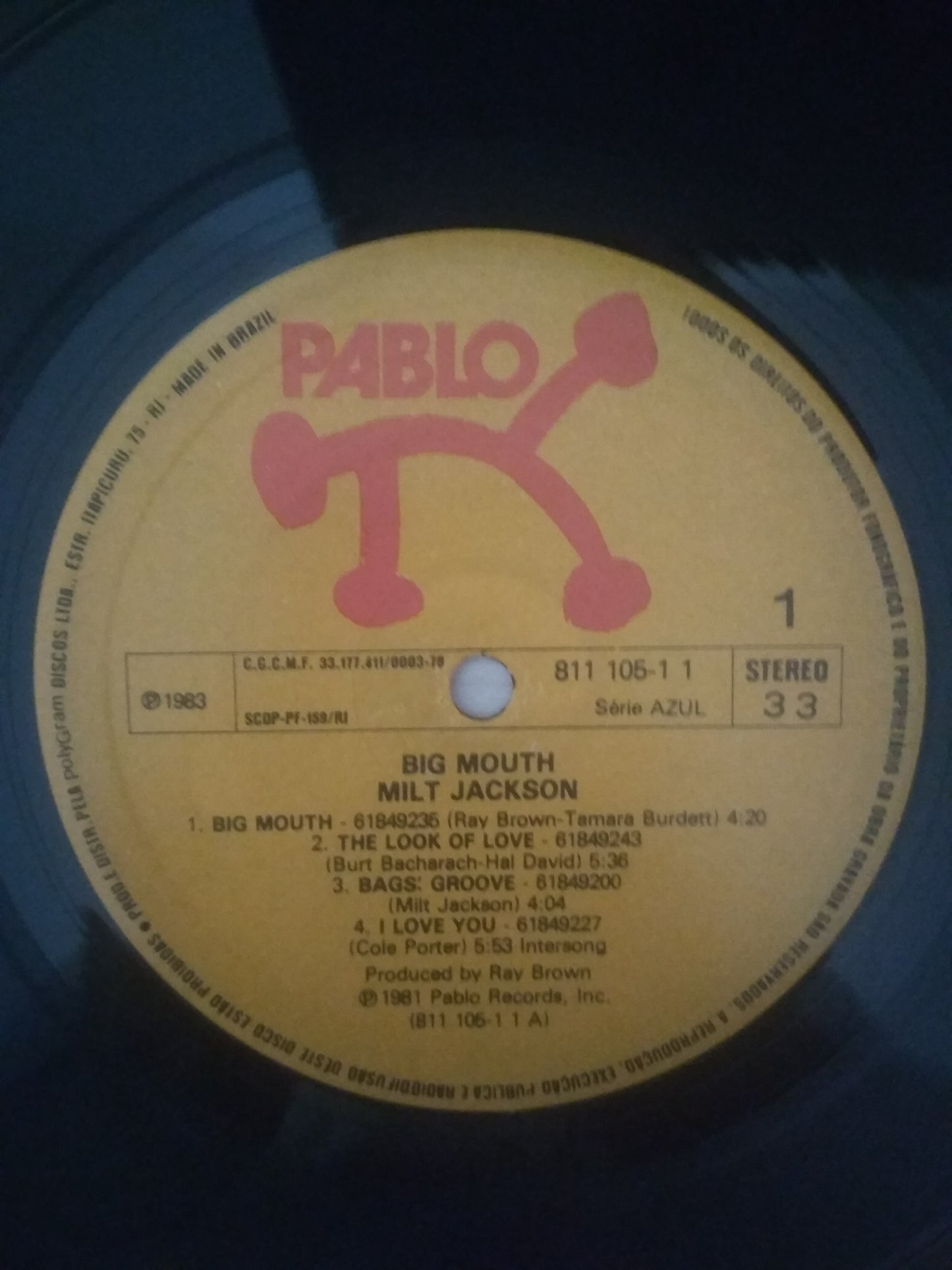 Lp Vinil Milt Jackson Big Mouth