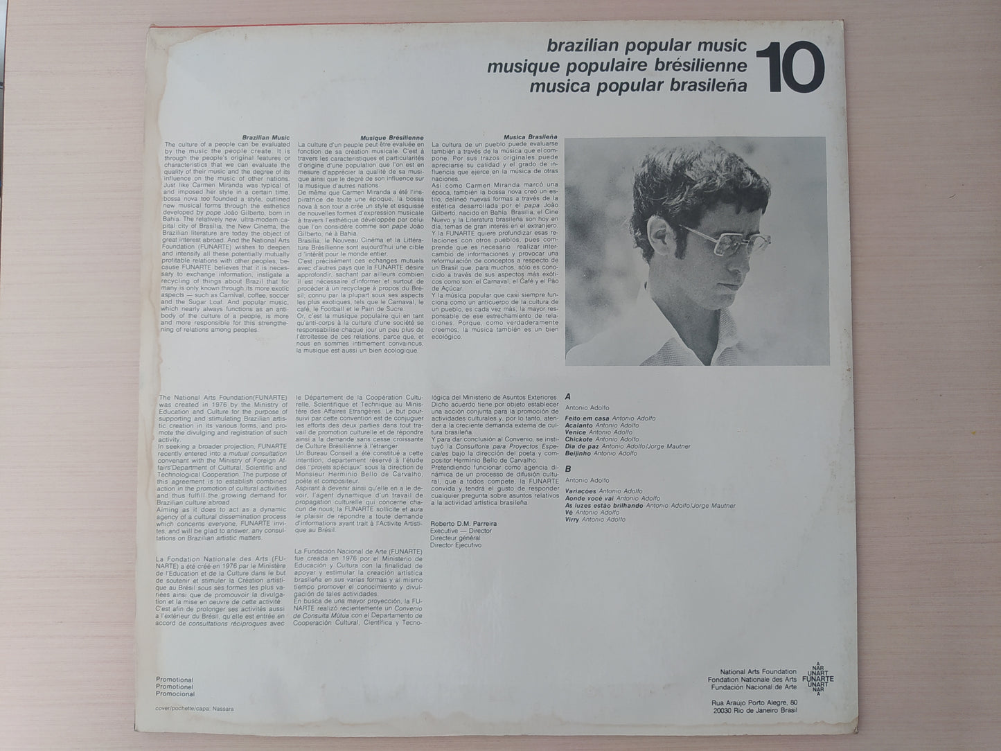 Lp Vinil Antonio Adolfo Feito Em Casa Brazilian Pop Music 10