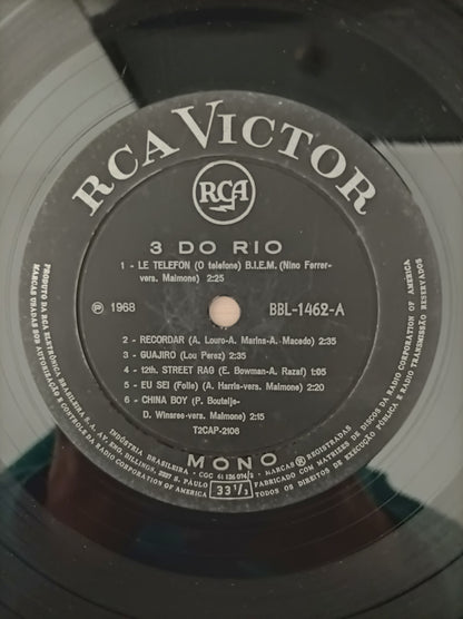 Lp Vinil 3 do Rio 1968