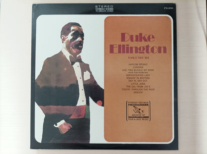 Lp Vinil Duke Ellington Volume III Importado