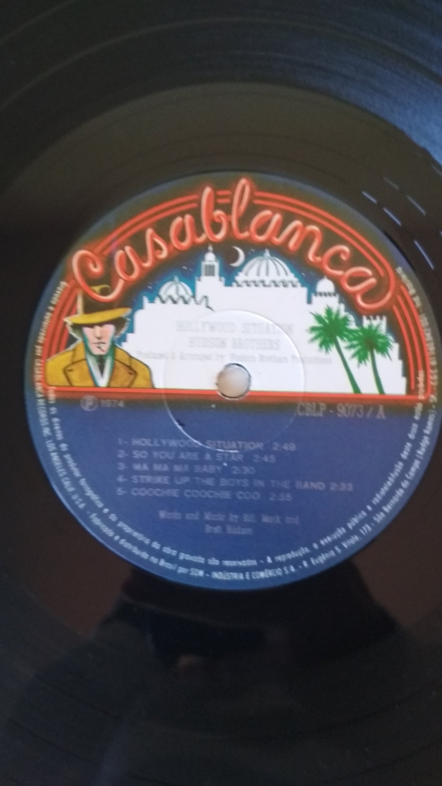 Lp Vinil Hudson Brothers Hollywood Situation