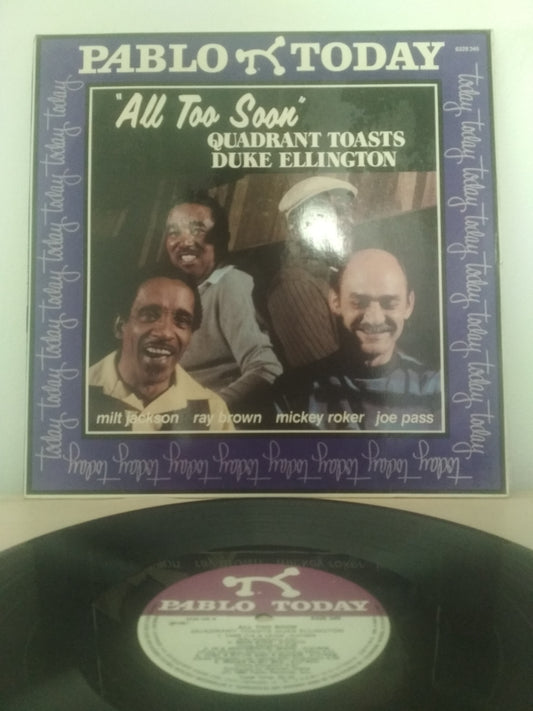 Lp Vinil Quadrant Toasts Duke Ellington All Too Soon