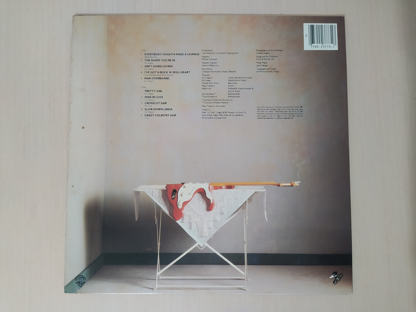 Lp Vinil Eric Clapton Money And Cigarettes Encarte Importado