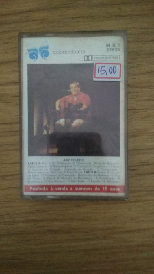 Fita K7 Cassete Ary Toledo